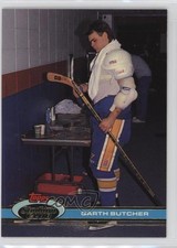 1991-92 Topps Stadium Club Garth Butcher #223 1g0c
