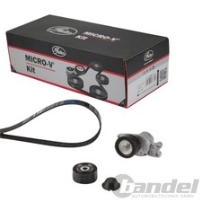 GATES Micro-V Kit KEILRIPPENRIEMEN-SATZ passend für CITROËN BERLINGO NEMO XSARA