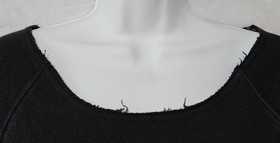 Victoria's Secret PINK Sweatshirt Black Leopard Print & Logo Spellout Gold Studs