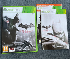 Batman Arkham City complet sur XBOX 360 - FR cd TTBE