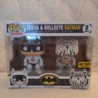 Funko Pop! Vinyl Batman Zebra & Bullseye 2 Pack Hot Topic Exclusive Heroes