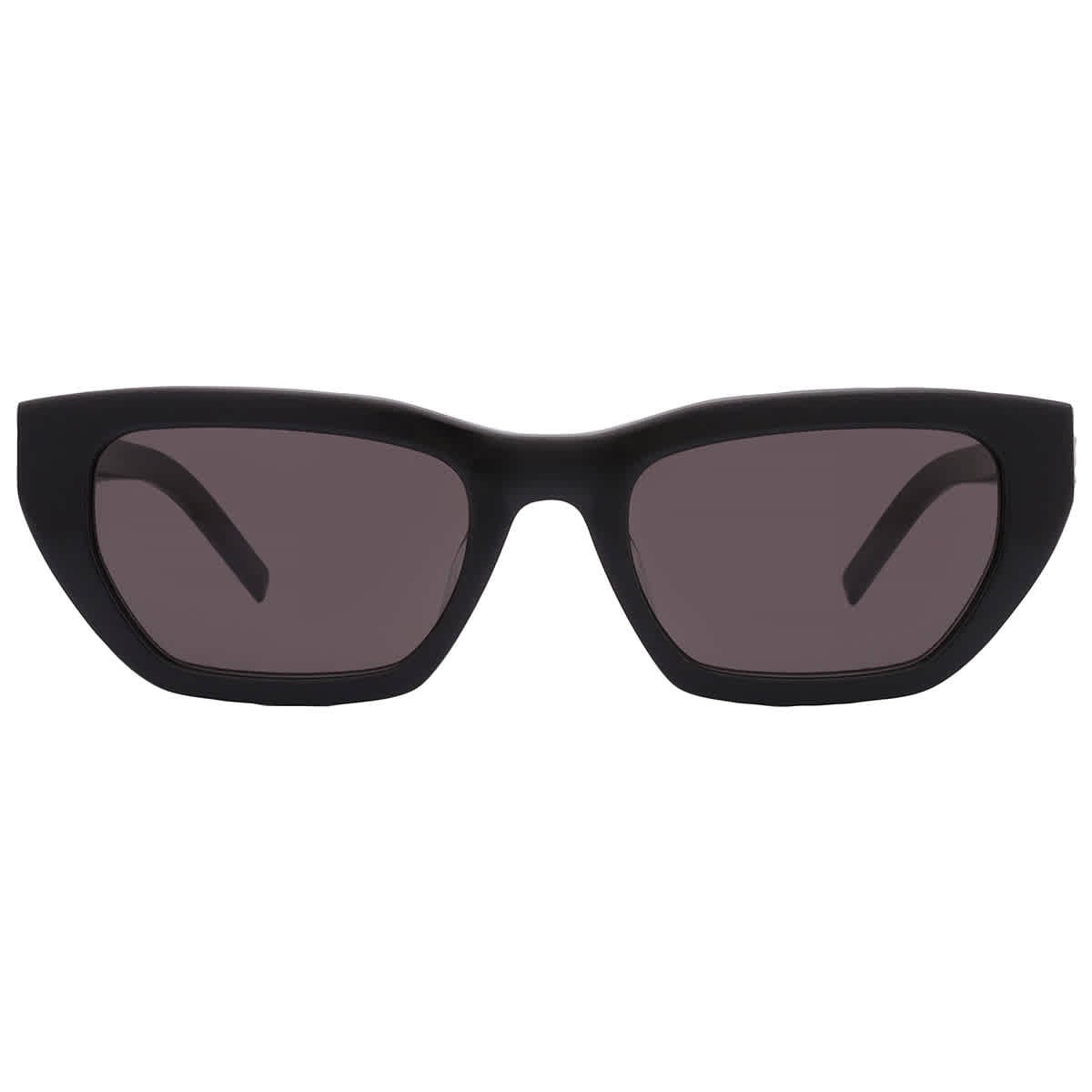 Occhiali da sole donna Saint Laurent neri occhio di gatto SL M127 F 001 53 SL M127 F 001 53