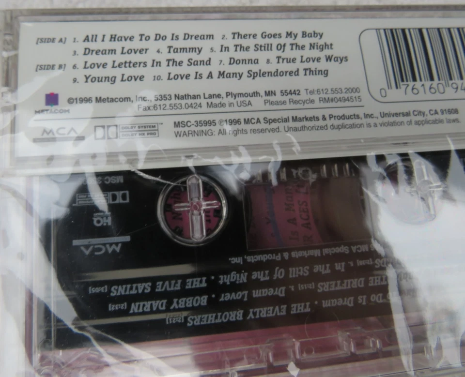New - Ultimate Collection of Rock & Roll Vol 15 True Love 50's-Cassette - Image 4 of 4