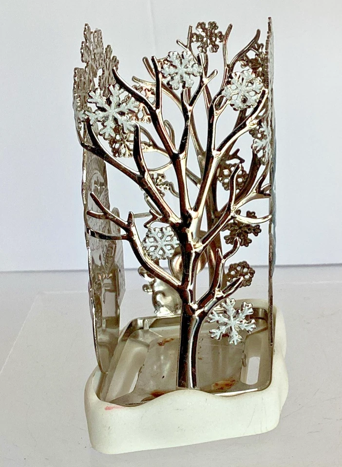 Soporte funda jabón Bath & Body Works ESCENA MUÑECO DE NIEVE NAVIDAD/VACACIONES rojo y azul Foto 2 de 4