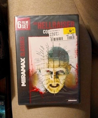 The Hellraiser Collection (DVD, 2014, 2-Disc Set) NEW! - 3 4 5 6 7 8 - Pinhead
