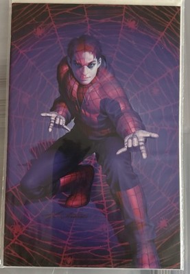 Spider-Man #1 Marvel Comics 2022 Junggeun Yoon Virgin Variant Double Exposure