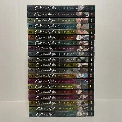 Call of the Night Manga Volumes 1-20 Brand New English US Authentic Viz Media