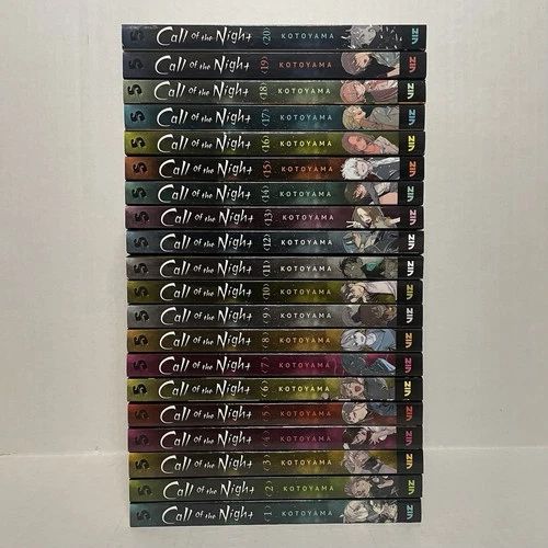 Call of the Night Manga Volumes 1-20 Brand New English Authentic Viz Media US