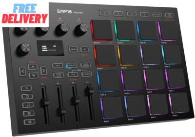 EMP16 MIDI Pad Controller Beat Maker Machine for Finger Drumming Music Making, w