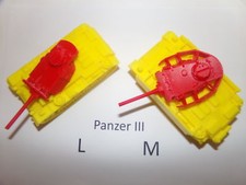 Two 1:56 scale late model Panzer III ausf L and M: suitable for Bolt Action