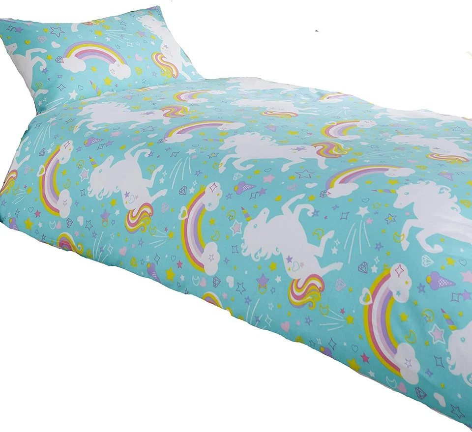 Juego de cama edredón individual doble talla King para niños Foto 4 de 4