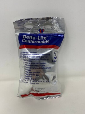 Delta Lite Plus Fiberglass Cast Tape, Green 3in. x 4yd. EXP 12-7-25