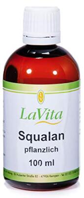 LaVita Squalan Pflegeöl 100 ml | Vegan | aus nativem Olivenöl | Feuchtigkeitsöl 