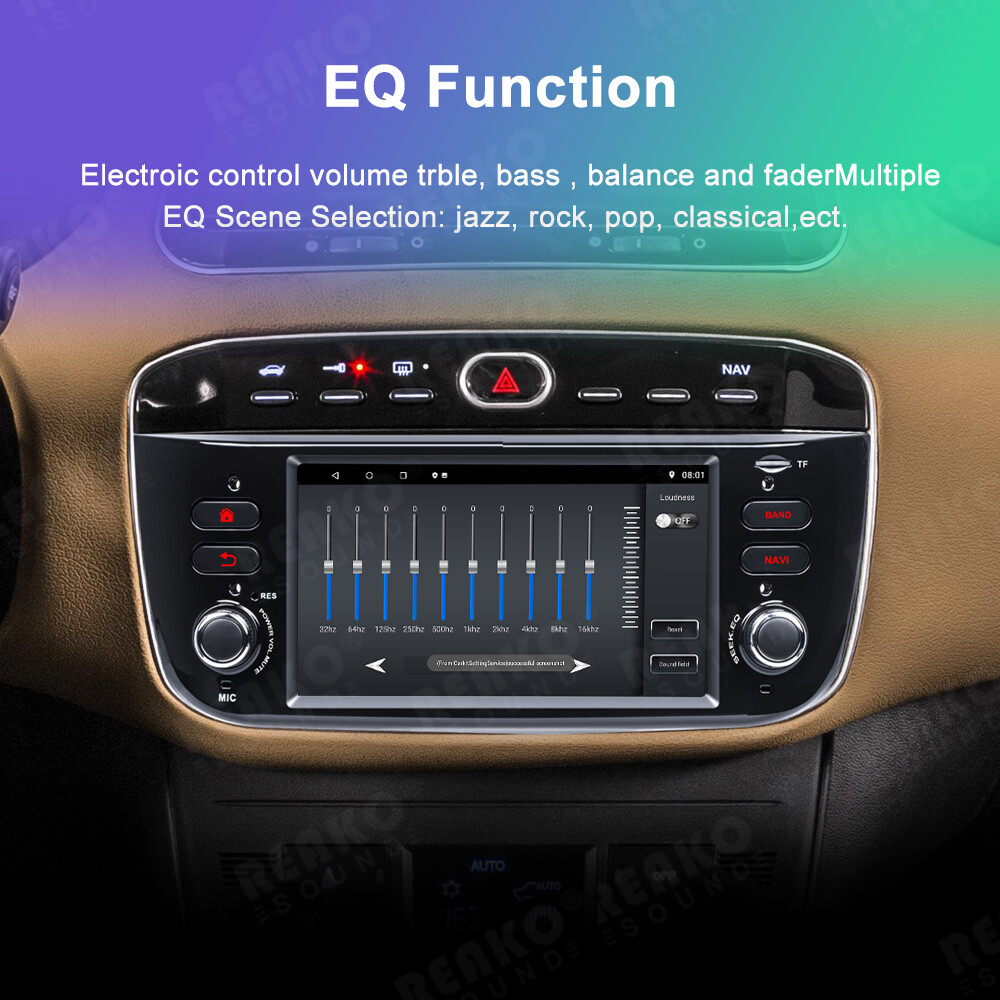 Android 12 For Fiat Linea Punto Evo Grande Linea 1215 Carplay Car