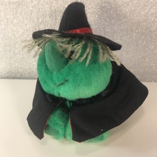 Puffkins Swibco Plush Witch Hazel 1994 Limited Edition Halloween Stuffed Animal
