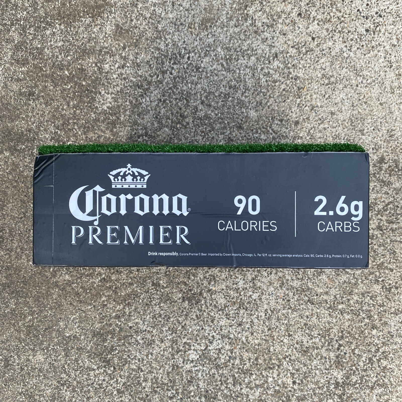 Corona Premier Golf Green Hole Beer Display Collectible Man Cave Decoration EUC