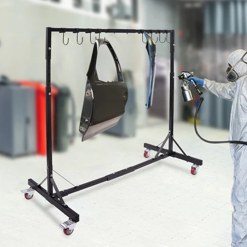 Auto Body Paint Stand Door Hood Fender Panel Painting Rack Holder Support - Picture 3 of 42