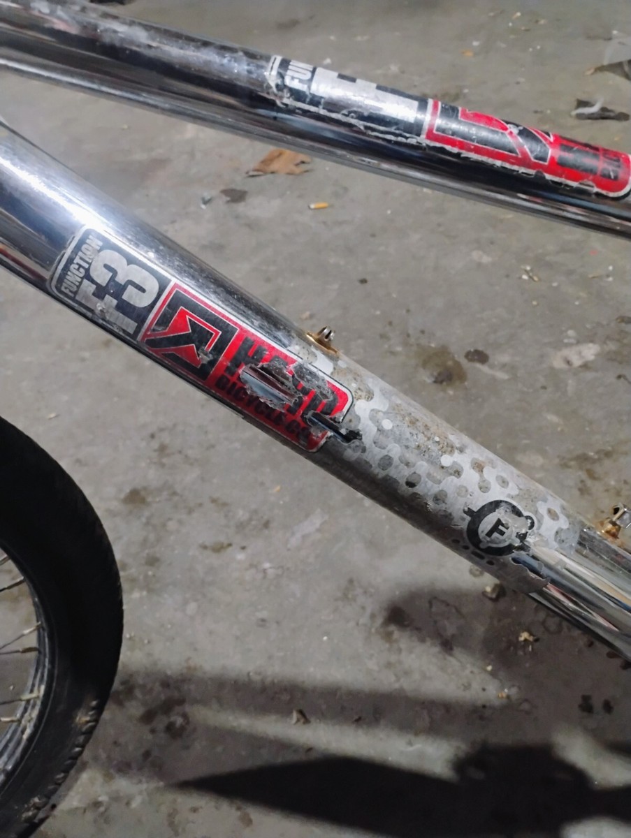 haro function f3 bmx bicycle chrome, peice crank, hammerhead