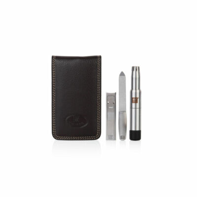 Zwilling Pour Homme Three Piece Face and Nail Grooming Kit Model No. 4080-ZW New