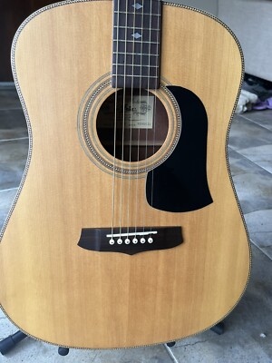 1990's Aria Full Size Acoustic Guitar Model AW-650 | eBay