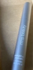 RMS Beauty STRAIGHT UP VOLUMIZING PEPTIDE MASCARA HD BLACK .15oz NEW