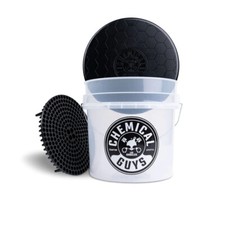 Chemical Guys - Bucket Bundle - Detailing Bucket, Bucket Lid & Dirt Trap 3 Items