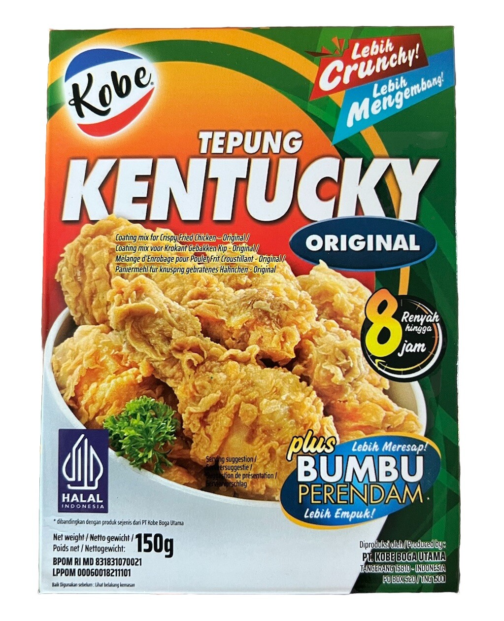 Kobe Tepung knusprig Paniermehl gebratenes Hähnchen Mehl Tempura Flour 150g