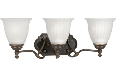 Progress Lighting Madison 3-Light Antique Bronze Vanity Light New