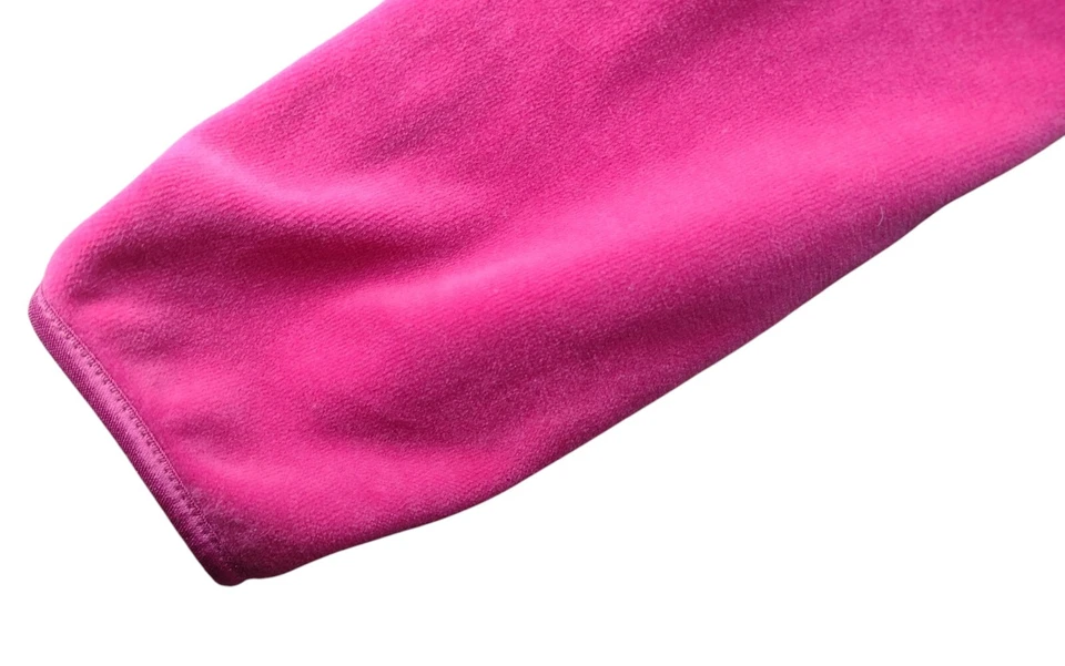 Vestido Hanna Andersson Rosa Terciopelo Niñas Giratorio 8 Fiesta Crinolina Elastizado en Niveles Foto 3 de 4