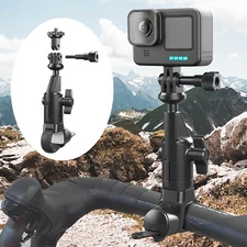 Motorcycle Bike Handlebar Mount for GoPro Hero 13 Insta360 X5 DJI Camera Clamp