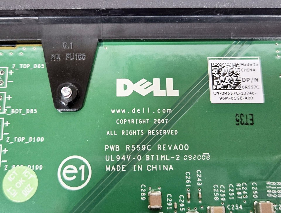 Dell Poweredge R710 PCI-E Expansion Riser Card Board R559C | eBay Australia