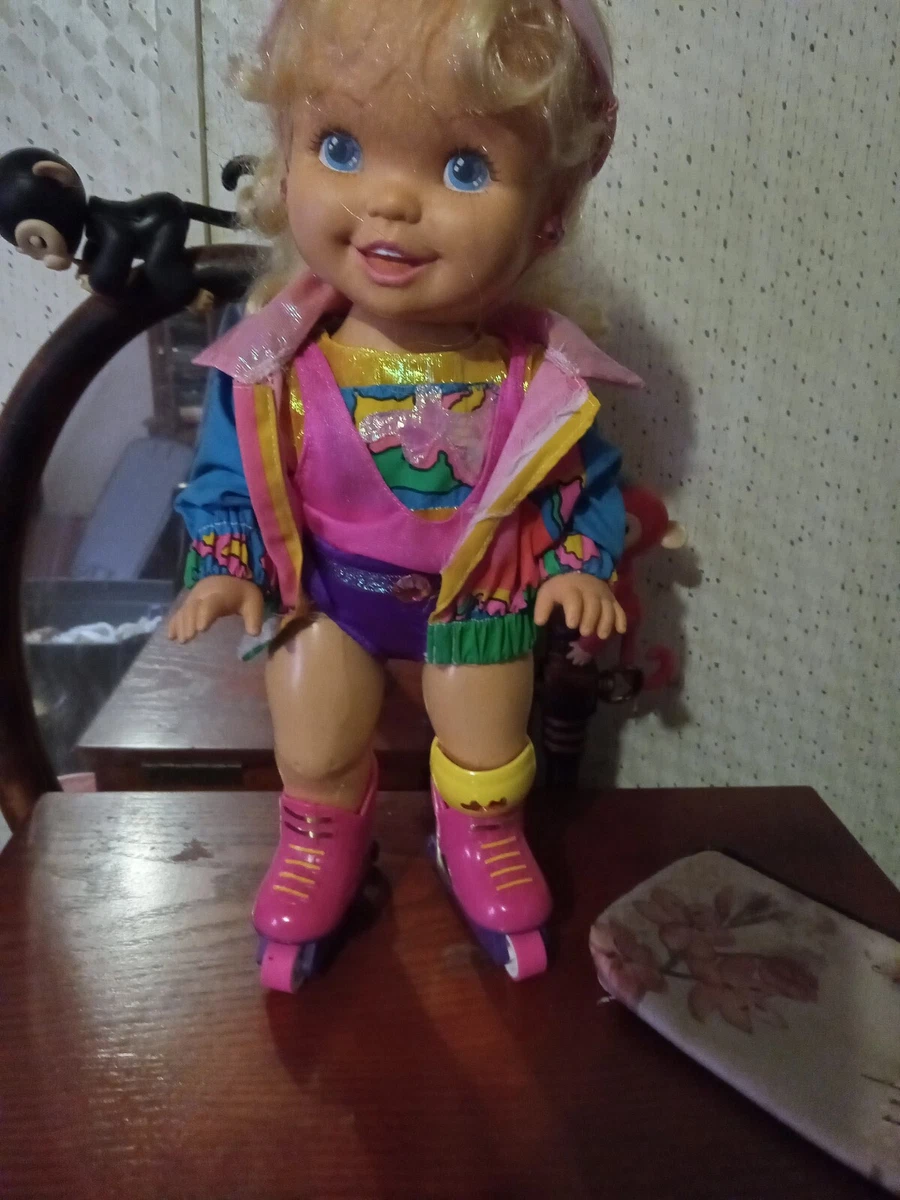 Baby rollerblade on sale doll