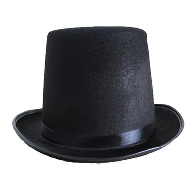 Felt Hat Fancy Dress Hat Costume Accessory (Black) Costume Accessory
