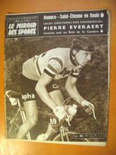 Le Miroir des Sports N° 795 du 25/04/1960- Pierre Everaert termine seul au bois