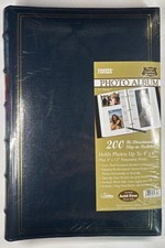 New Pioneer Bonded Leather Photo Album Holds 200 4x6   4x12 Panoramic 463000