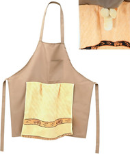 Inappropriate Apron for Men with Hidden Surprise Pocket - Ultimate Gag Gift f...