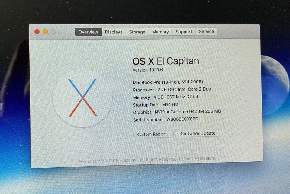 Classic Apple MacBook Pro Laptop - Image 3 of 4