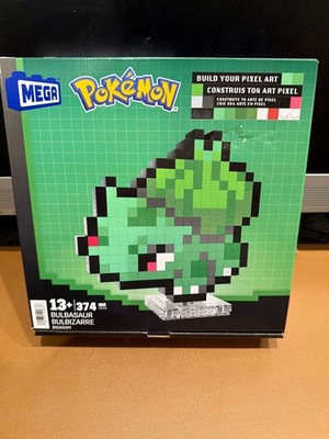 Mega Bloks Pokemon Pixel Art Bulbasaur (374 Pieces) FACTORY SEALED
