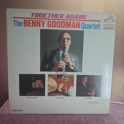 The Benny Goodman Quartet Together Again! 1964 RCA Victor LPM-2698 Vinyl Record 