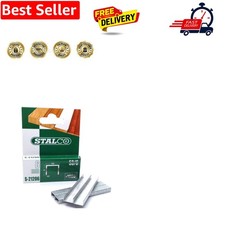 1000pcs 6mm staples Pack Duty Gun Tacker Staple Upholstery Galvanised Craft 0.0060 per staple