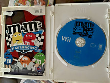 M&M's Kart Racing Nintendo Wii 2007 Complete in Box with Manual