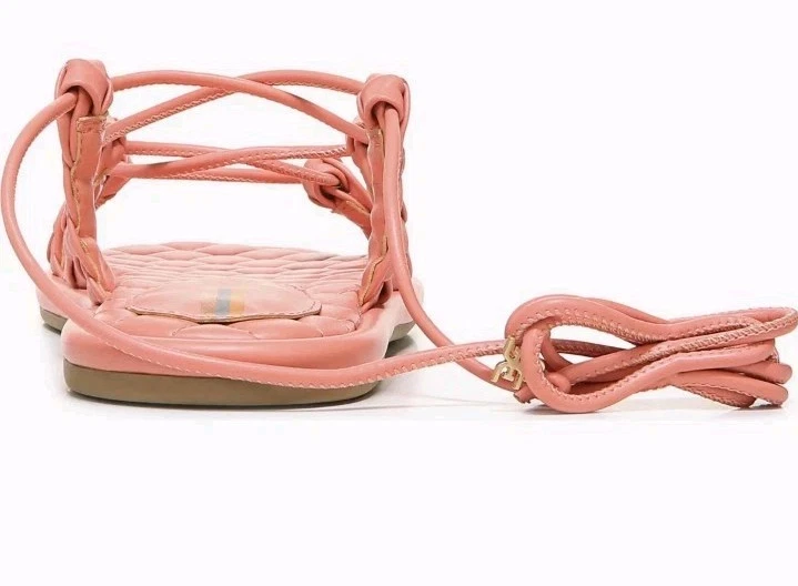 Sam Edelman Zariah Clay Nappa Pink Women’s 5M Shoes Sandals NEW in Box MSRP $130