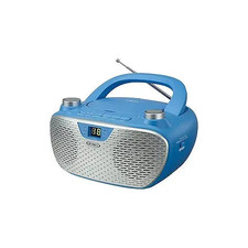 JENSEN CD-485 Portable CD/AM-FM Player CD/Radio/Aux Playback LED Track Display H