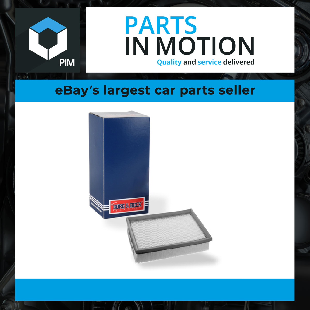 Air Filter fits CHEVROLET TRAX 1.6 2012 on LDE B&B Genuine Quality Guaranteed