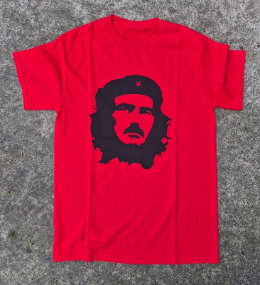#ad Aberdeen FC Willie Miller Che Guevara T shirt Red GBP 19.95