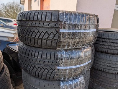 TOP! 2x Winterreifen 215/55 R17 98V Continental WinterContact TS 850P DOT 19 8mm