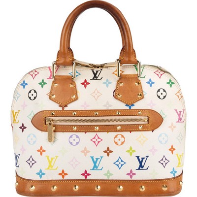 Louis Vuitton Monogram Murakami Multicolor Alma PM Handbag Tasche
