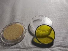 Series VI Drop-In Filter KODAK Wratten K2 YELLOW B W Contrast - Made in USA