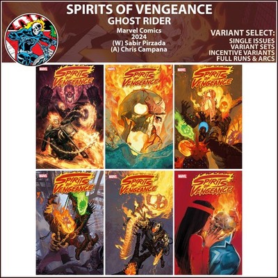 Spirits of Vengeance (2024) #1 2 3 4 5 6 Marvel Comics Ghost Rider COVER SELECT