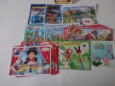 Ü-Ei D 2004-2013 Konv. BPZ Serienspielzeug 45 St. Bitte lesen.